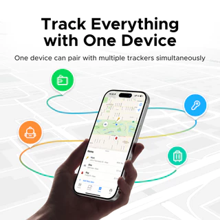 UGREEN FineTrack Slim Duo Smart Tag Smart Locator Anti Lost Tracker Finder Locator ใช้งานร่วมกับ iOS Android สําหรับ iPhone 16 Pro Max/15/14/iPad/Mac Samsung OPPO VIVO Xiaomi