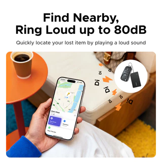 UGREEN FineTrack Slim Duo Smart Tag Smart Locator Anti Lost Tracker Finder Locator ใช้งานร่วมกับ iOS Android สําหรับ iPhone 16 Pro Max/15/14/iPad/Mac Samsung OPPO VIVO Xiaomi