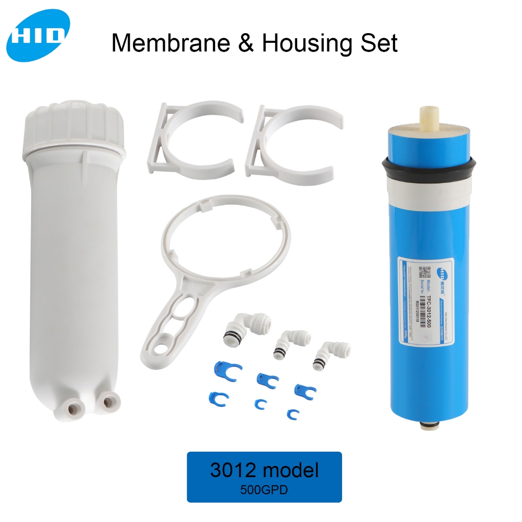 HID 500gpd RO Membrane Kit 3012 500 GPD Reverse Osmosis เมมเบรน 3012 ที่อยู่อาศัยและอุปกรณ์เสริม