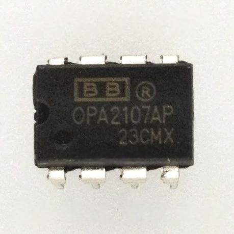 ((1 ชิ้น) ชิ้นส่วนอิเล็กทรอนิกส์ OPA2107AP DIP-8 In-Line Plug-In Fever Dual Transport Chip Audio IC