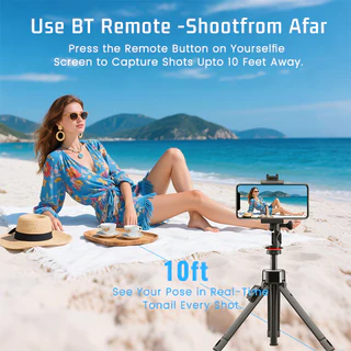มอนิเตอร์เซลฟี่หน้าจอสําหรับไอโฟนและแอนดรอยด์ไร้สาย 4K/1080P แม่เหล็กกล้องด้านหลังมอนิเตอร์วิดีโอบล็อกในตัวแฟลชลําโพงสําหรับวีล็อกติ๊กต๊อกไลฟ์