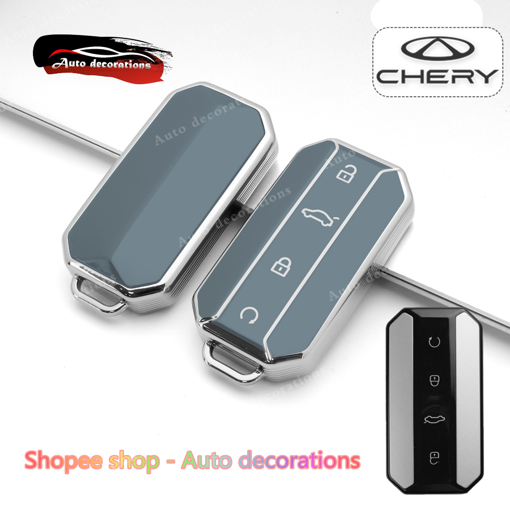 ปลอกกุญแจ Chery Chery Jaecoo 5ev สมาร์ทรีโมทกุญแจรถกรณี Jaecoo 5 เคสกุญแจพวงกุญแจ tpu เคสกุญแจ ราคา ถูกที่สุด ดีลบีเคเค แกลเลอรีภาพที่ 5