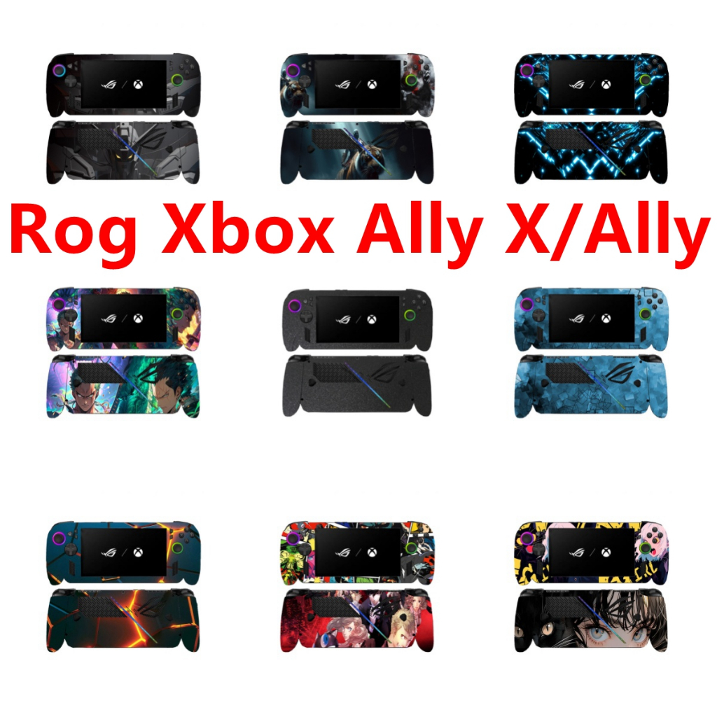 82 สีสติกเกอร์ผิวใช้งานร่วมกับ Rog Xbox Ally X / Ally คอนโซลไวนิล Decal ชุดฟิล์มป้องกันห่อ