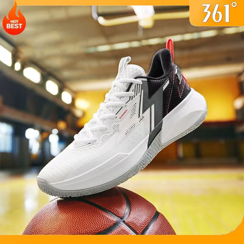【จัดส่งจากกรุงเทพฯ】361 Degrees Big3 Team Se รองเท้าบาสเก็ตบอลผู้ชาย ระบายอากาศได้ดี ใส่ง่ายสบายๆ 672411123