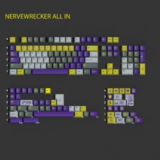 -LW- GMK NERVEWRECKER PBT Keycaps CHERRY Profile คีย์บอร์ดเค…