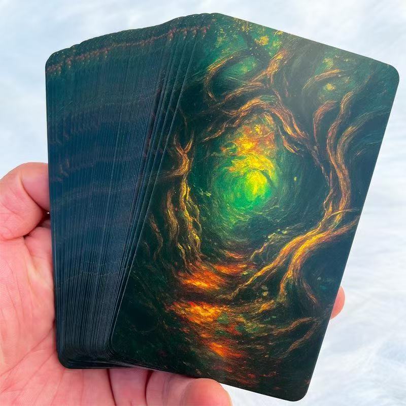 เกมไพ่เกมกระดานภาษาอังกฤษ Enchanted Forest Oracle