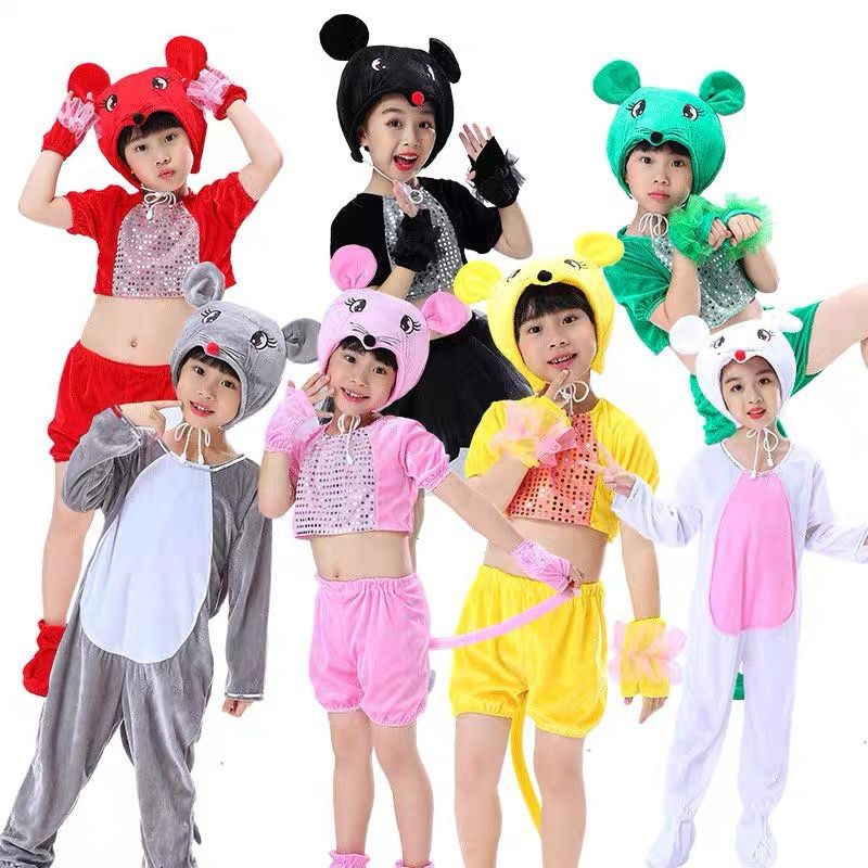 🔥ราคาถูก🔥น่ารัก ชุดหนูน้อย รูปแบบการ์ตูน ชุดเด็กผู้หญิง 3 ถึง 12 ปี ชุดคริสต์มาส ลายการ์ตูนสัตว์ ชุดเต้นรํา ชุดคอสเพล ชุดคริสมาสเด็กผู้หญิง ชุดเต้น ชุดน่ารักๆ วันเด็ก ชุดคอสเพลย์