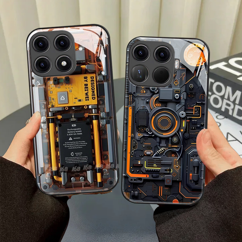 เคสสําหรับ Xiaomi 17T 15T 14T 13T Pro เคส Xiaomi 15T 14T 13T เคสวงจร PCBA กระจกกันกระแทกโทรศัพท์เคสพร้อมกล้องป้องกันลมกลไกเทคโนโลยีเทรนด์ความรู้สึกโทรศัพท์สําหรับเด็กผู้ชายนักเรียนผู้ชาย