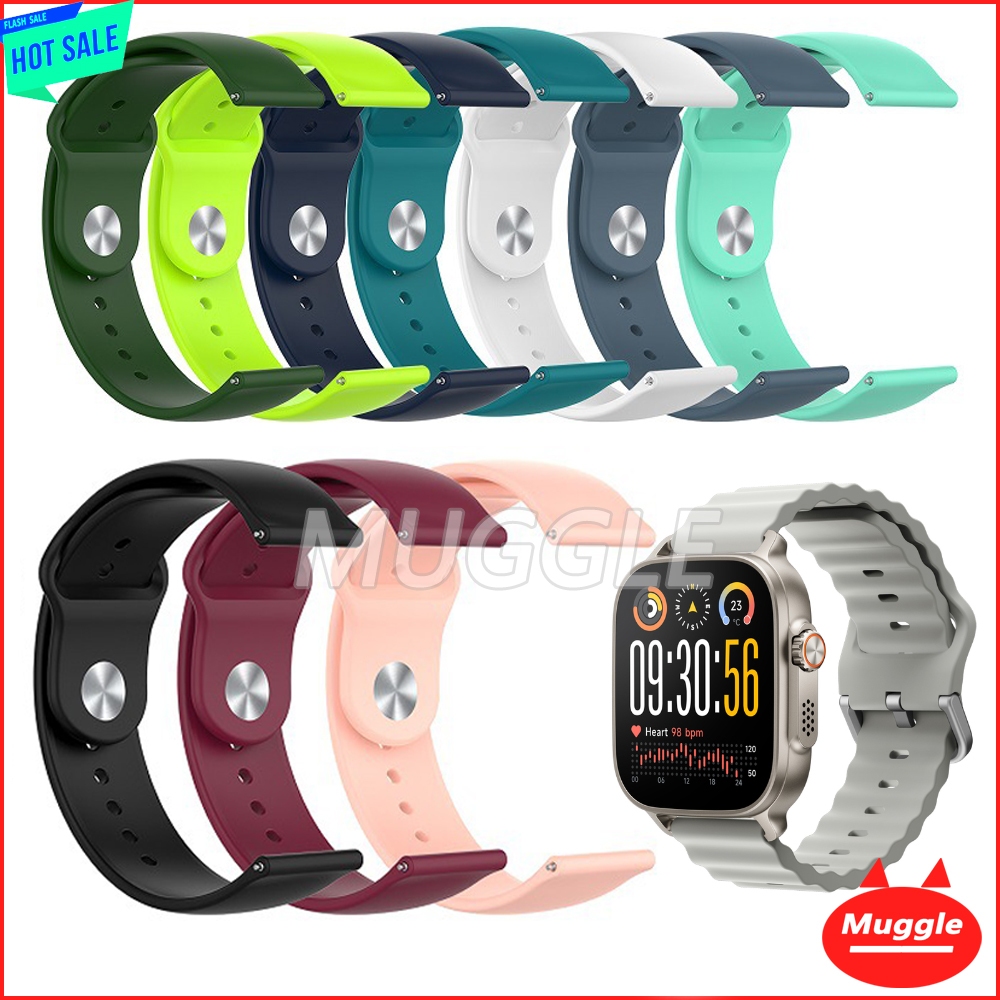 Realme Watch 5 สายรัดข้อมือทดแทนนาฬิกาอัจฉริยะซิลิโคน realme Watch 5 สายรัด  realme Watch 5 สายซิลิโ