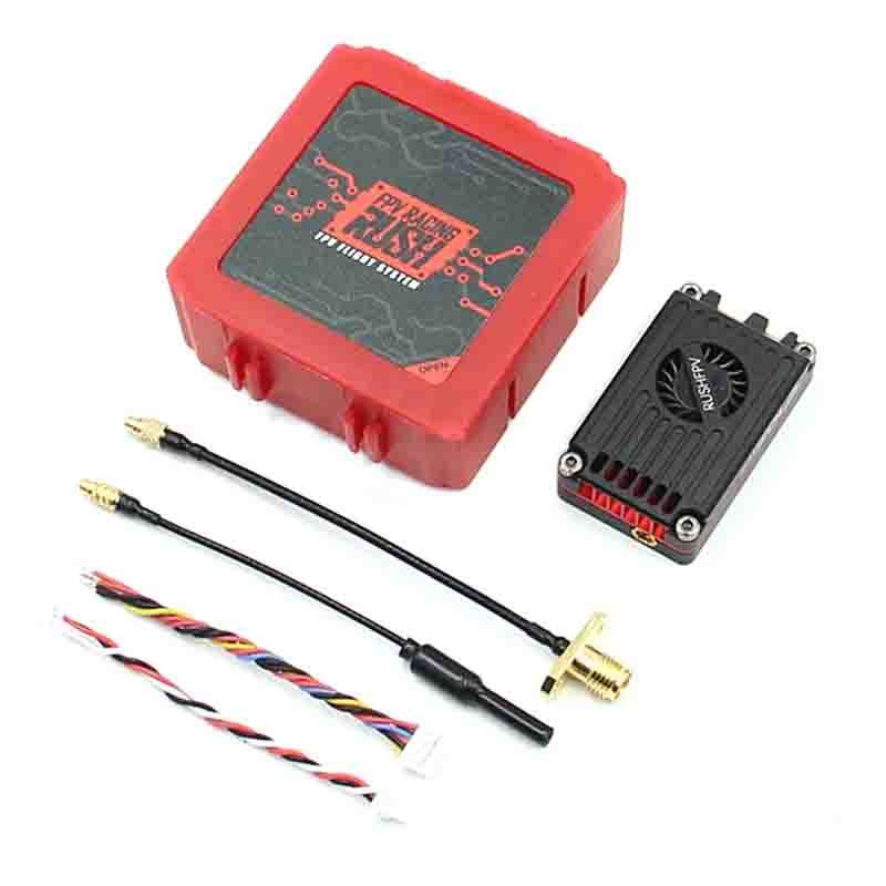 RUSH TANK MAX SOLO VTX 2.5W เครื่องส่งสัญญาณวิดีโอ VTX 48CH พร้อมเปลือก CNC สําหรับ RC FPV Long Rang