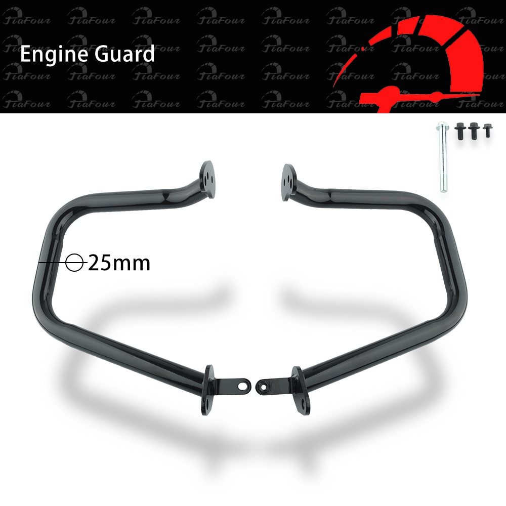 อุปกรณ์เสริมรถจักรยานยนต์ด้านหน้า Lower Crash Bar สําหรับ CB350 CB350RS CB350C GB350 GB350S GB350C เ