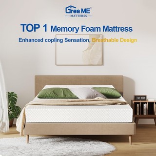 Dreame Deep Sleep  Memory Foam Mattress Back Care Matress Foam Bed Cool And Breathable Isolates Movement Tnterference Has A Soft Touch And Combines Support And Breathability