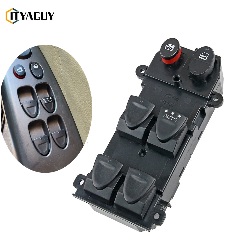 สวิทช์ควบคุมหน้าต่างไฟฟ้าสําหรับ Honda Civic 2006-2010 35750 - Sna - A130 - M1 35750 Snaa130M1 Rhd หน้าต่างพลังงานหลักสวิตช์ขับด้านข้างขวาสำหรับ06 07 08 09 10 11ฮอนด้าซีวิค Honda CIVIC