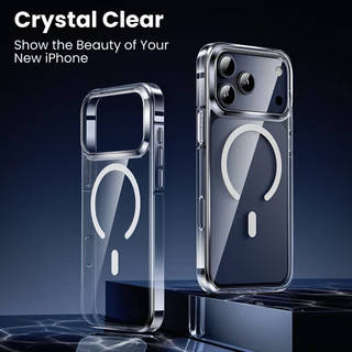 WSKEN โปร่งใส แม่เหล็ก เคส สำหรับ iPhone 17ProMax 16ProMax Magnetic Case กันกระแทก ไอโฟน 17Pro/17/16Pro/16Plus/16/15ProMax เคสโทรศัพท์