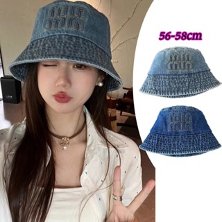 หมวกยีนส์ทรงเกาหลี หนานุ่ม ขนาดใหญ่ ปักลายแฟชั่น เหมาะสำหรับ…