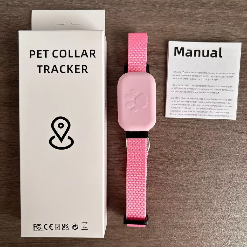 เข้ากันได้กับระบบ iOS Android Pet Cat Locator Collar กันน้ํา Apple "Find My" Tracker ปลอกคอสะท้อนแสง thumbnail 10