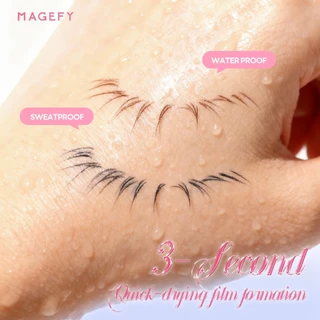 MAGEFY อายไลเนอร์ชนิดน้ําเนื้อละเอียดพิเศษ 0.01 มม. แห้งเร็ว กันน้ํา ติดทนนาน E01