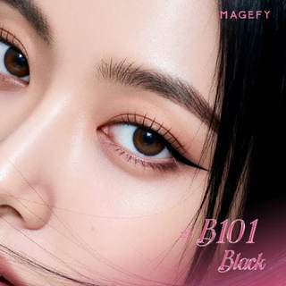 MAGEFY อายไลเนอร์ชนิดน้ําเนื้อละเอียดพิเศษ 0.01 มม. แห้งเร็ว กันน้ํา ติดทนนาน E01