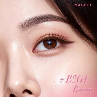 MAGEFY อายไลเนอร์ชนิดน้ําเนื้อละเอียดพิเศษ 0.01 มม. แห้งเร็ว กันน้ํา ติดทนนาน E01