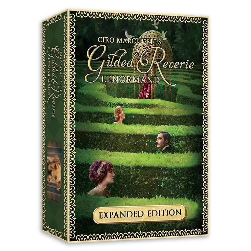 Golden Dream Oracle Tarot Cards Oracle Tarot Cards เกมกระดานภาษาอังกฤษการ์ดเกม