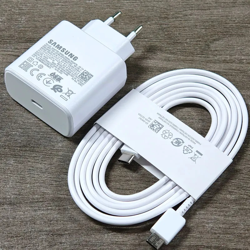 SAMSUNG สําหรับSamsung PD 45W Charger Superอะแดปเตอร์ประเภทCสําหรับGalaxy Zพลิกพับ 7 6 5 4 3 2 S25 S