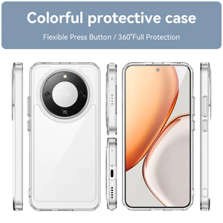UFLAXE COMO - เคส Honor X9d / X9C / X9b 5G - เคสแข็งใสกันเหลืองกันกระแทก เคสโทรศัพท์บางเฉียบป้องกันรอยนิ้วมือ