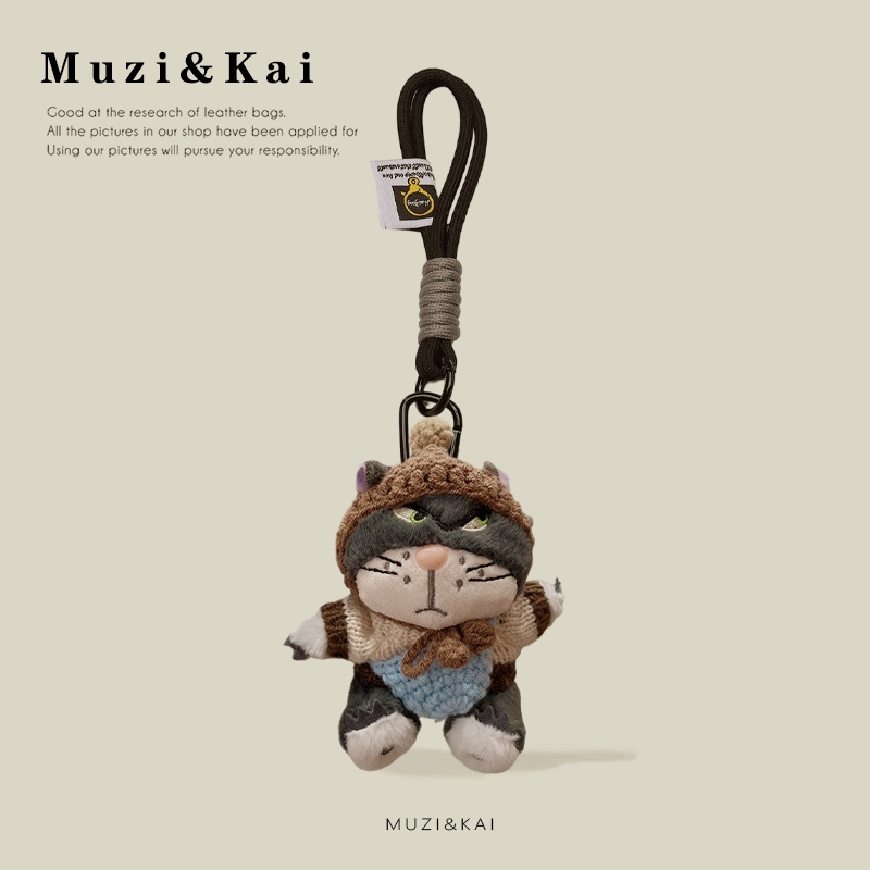 Muzikai จี้กระเป๋าลูกแมวน่ารัก