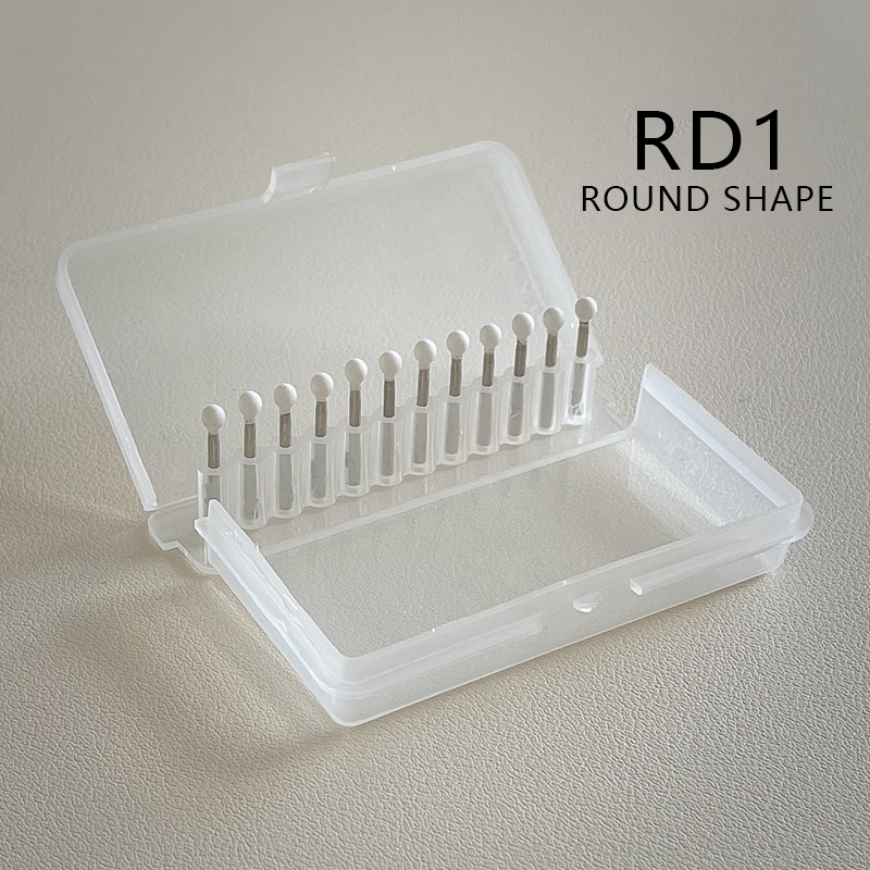 ทันตกรรมหินทรายสีขาวชุดบด ถ1บดเซรามิกเรซินและวัสดุอื่นๆ12ชิ้น/กล่องเหมาะสําหรับโทรศัพท์มือถือความเร็วสูง