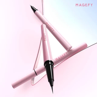 MAGEFY อายไลเนอร์ชนิดน้ําเนื้อละเอียดพิเศษ 0.01 มม. แห้งเร็ว กันน้ํา ติดทนนาน E01