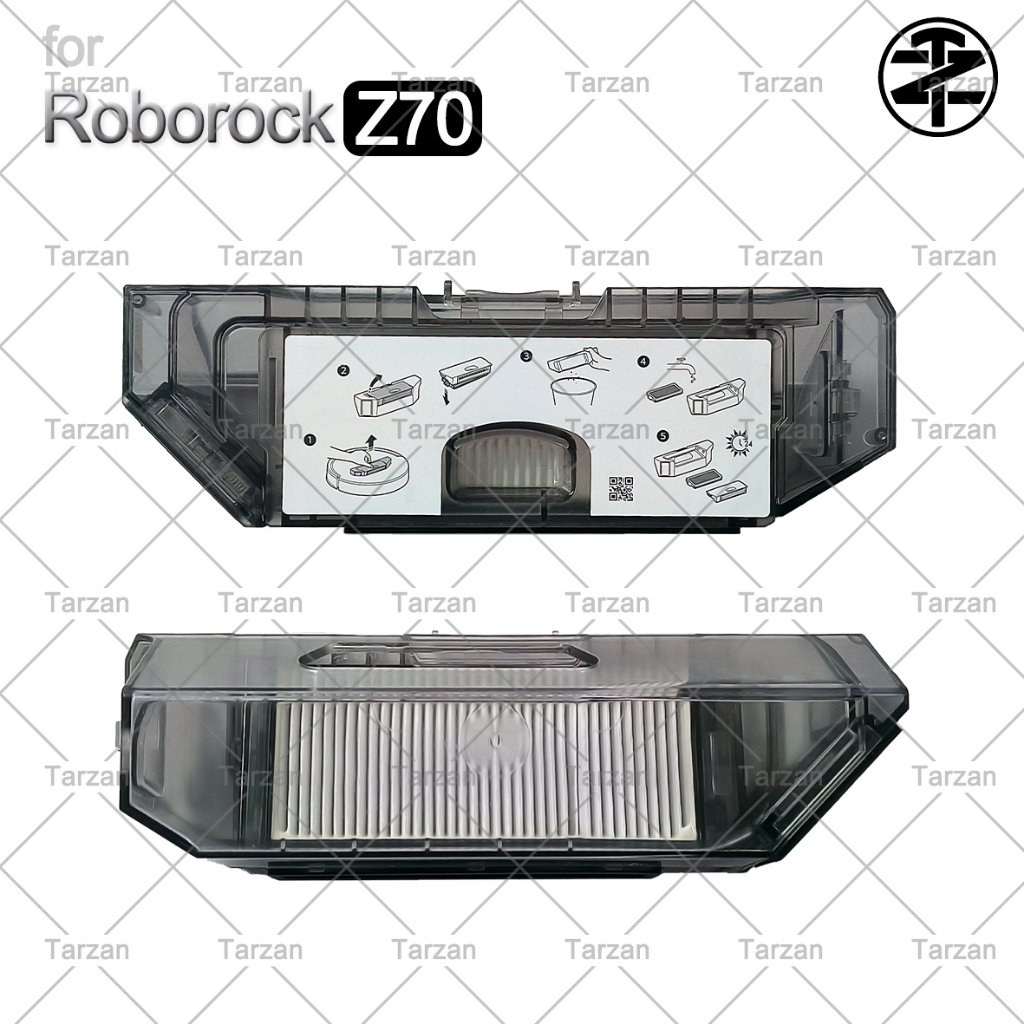 Roborock กล่องฝุ่นสําหรับ Saros Z70 / G30 เครื่องดูดฝุ่นหุ่นยนต์อะไหล่อุปกรณ์เสริม