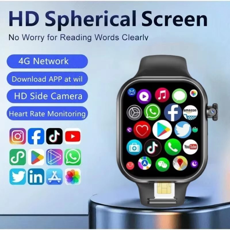 VP29 Smartwatch 4G Android 256GB 4G/5G LTE ซิมการ์ด GPS WIFI 2.29 นิ้ว 490*580 Amoled สมาร์ทวอท์ชพร้