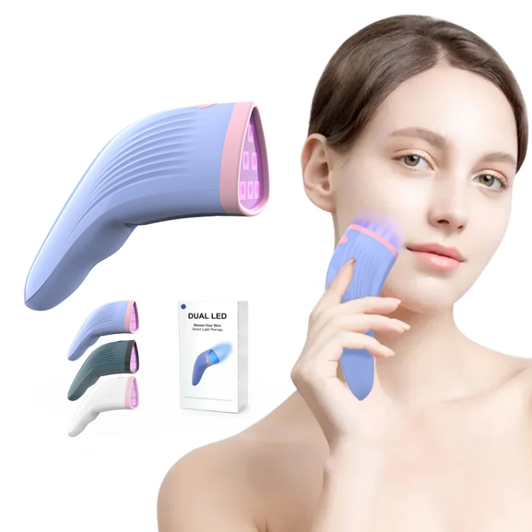 Led Red & Blue Acne Spot Treatment RF อุปกรณ์ความงามอุปกรณ์ Wand Massager Face Light Therapy Machine