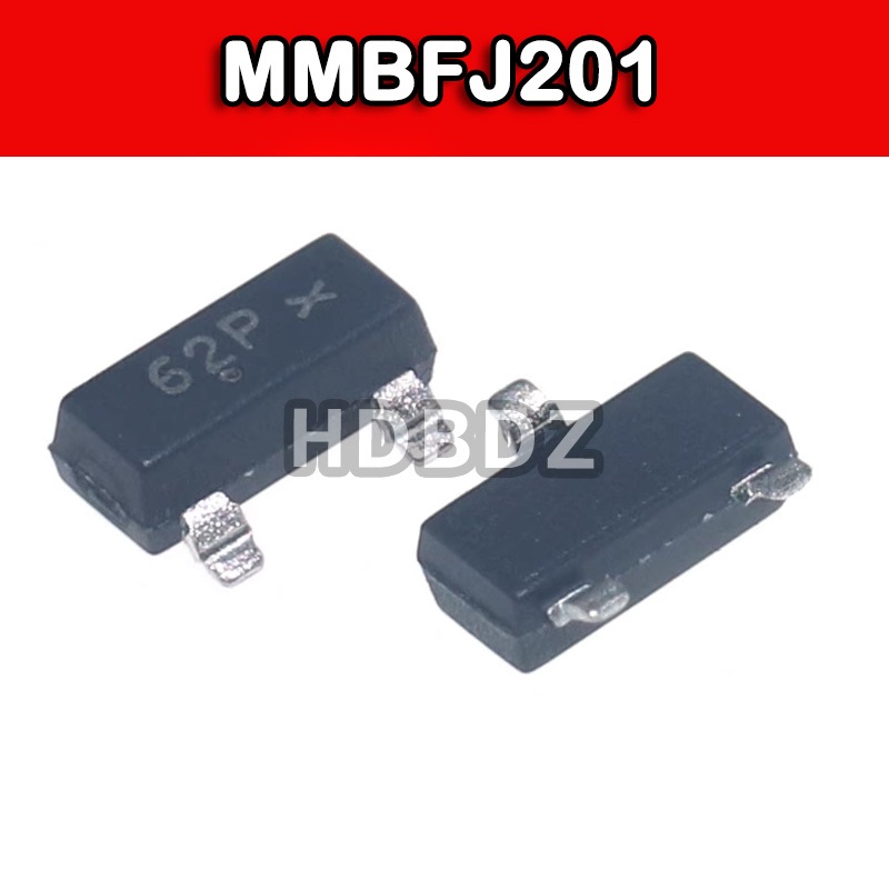 5~10PCS MMBFJ201 62P SOT-23 40V Nchannel MOS  IC SMD