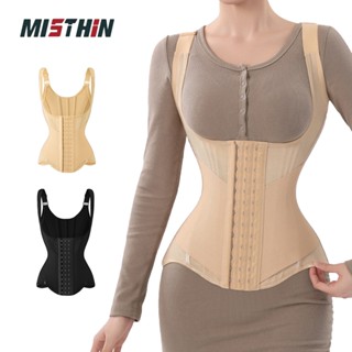 Misthin ใหม่ชุดควบคุมหน้าท้องหลังตรงสร้างชุดรัดตัวสตรี