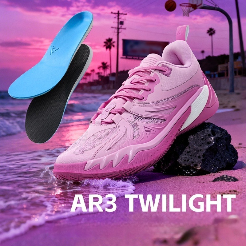 RIGORER Austin Reaves AR3 Twilight รองเท้าบาสเก็ตบอล.Low-top ออกแบบเพื่อลื่นไหลและทนทาน มีระบบระบายอ
