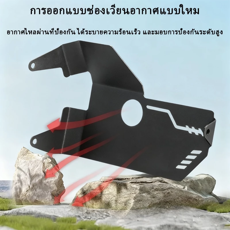 ฝาครอบเครื่องยนต์ ADV160 PCX160 สแตนเลส ป้องกันใต้ท้องรถ thumbnail 4