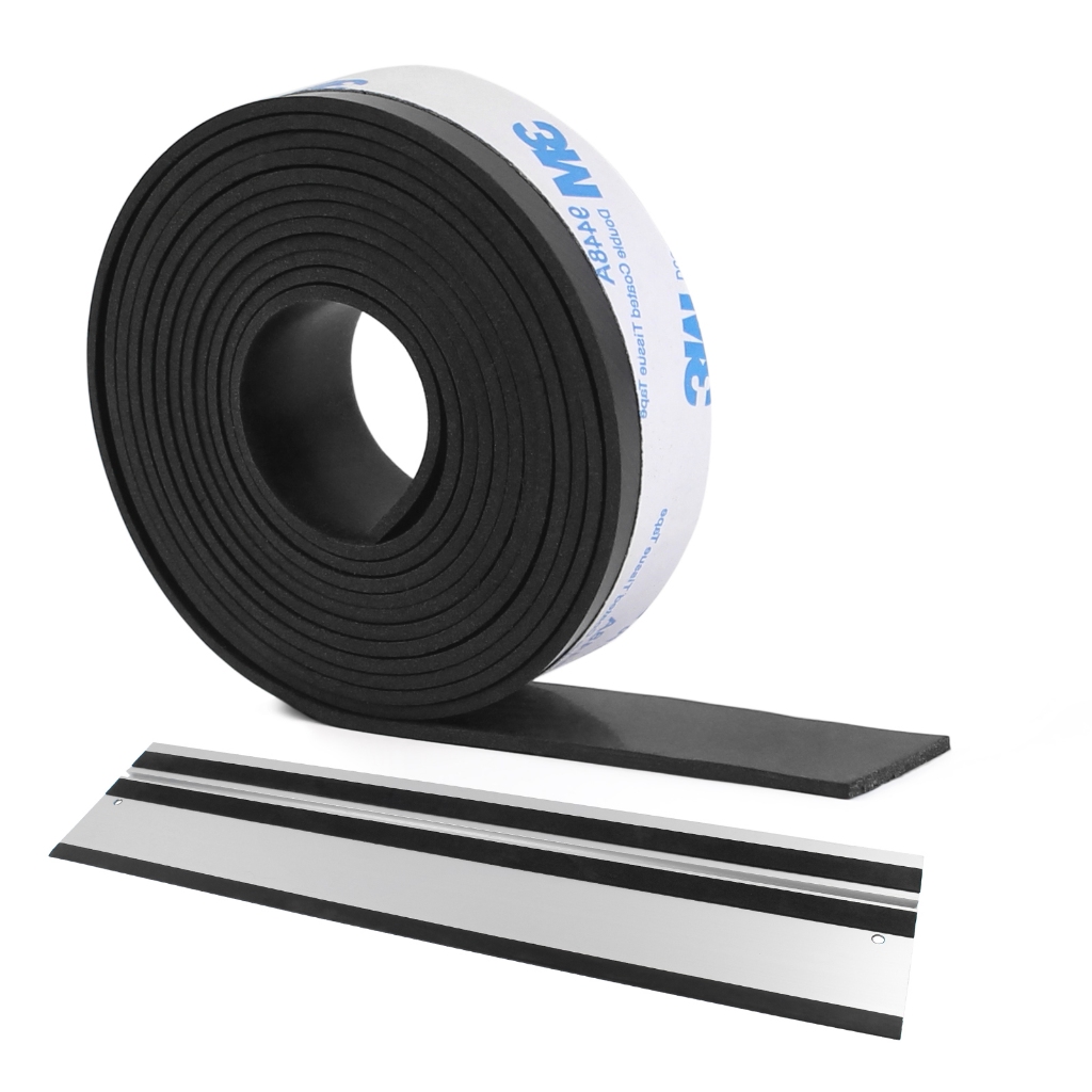Track Saw Guide Rail Guard Strip 200CM Adhesive Rubber Strip Anti-Crack Replacement Tape Woodworking Accessory