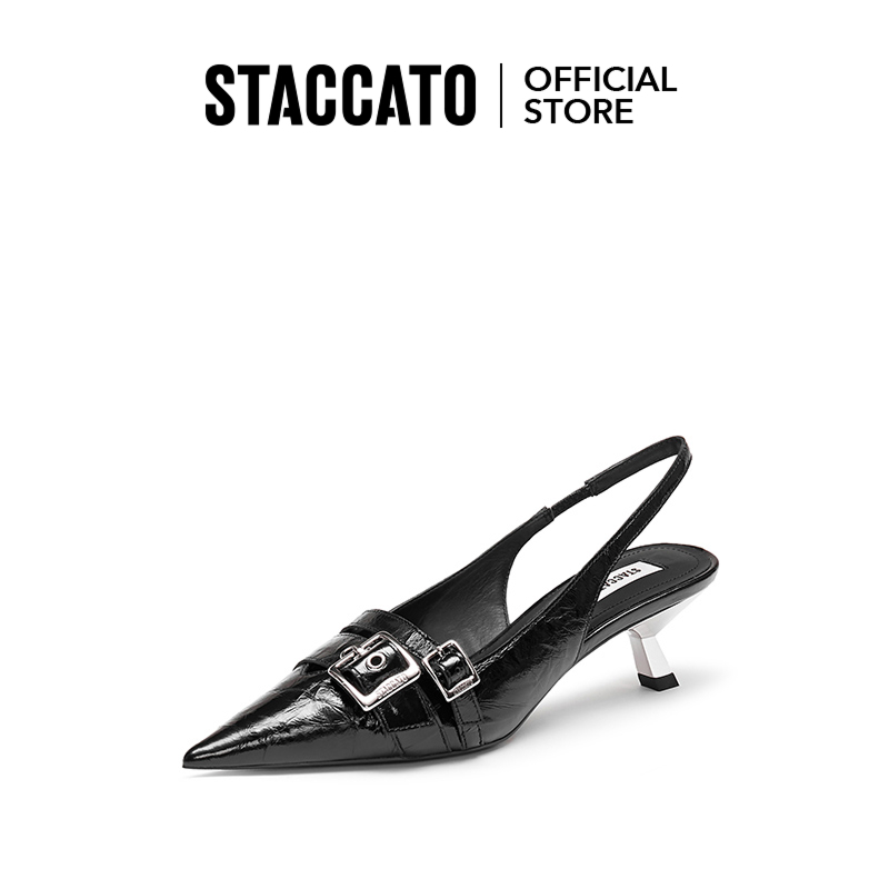 <Vive Halo>Staccato Mary Jane Flats รองเท้าแมรี่เจน ส้นแบน หัวแหลม 9A950 EZQ02