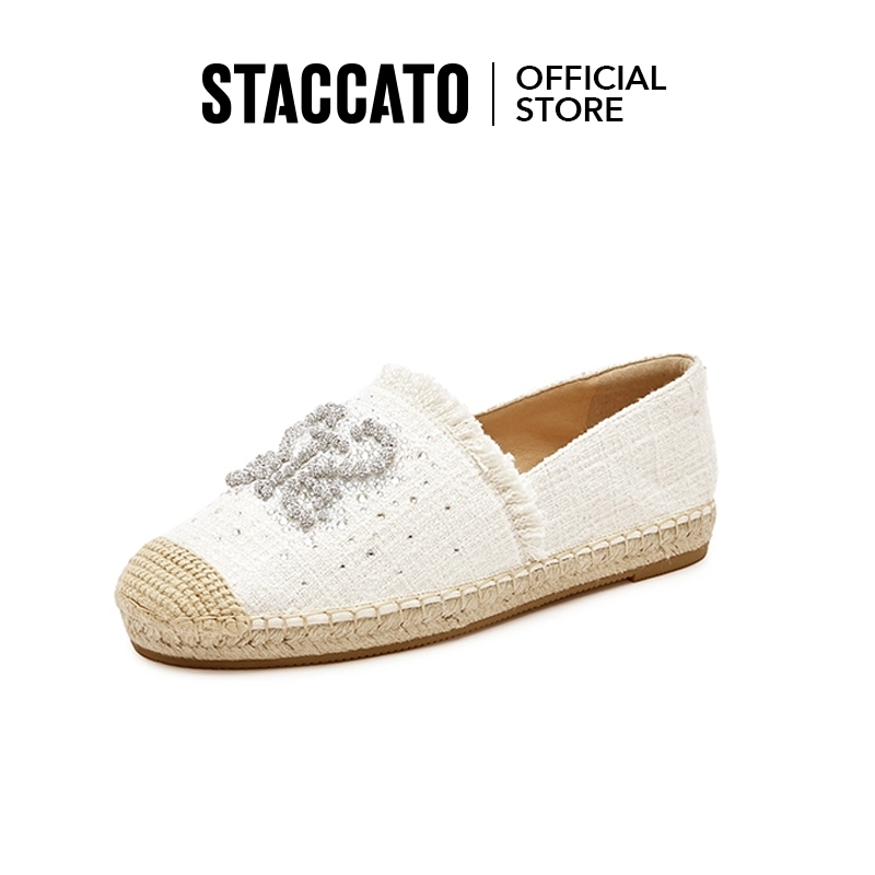 <Ease> Staccato Women Espadrilles รองเท้าลําลองส้นแบนแบบสวม 9UA05 9UA15