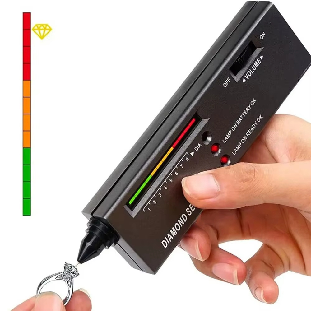 🚀ท้องถิ่น🚀เครื่องทดสอบเพชรแบบพกพาและตัวเลือกอัญมณีเครื่องประดับนาฬิกาเครื่องมือปากกาทดสอบ Moissanite Ruby Sapphire Diamond Detector - รูปที่ 6