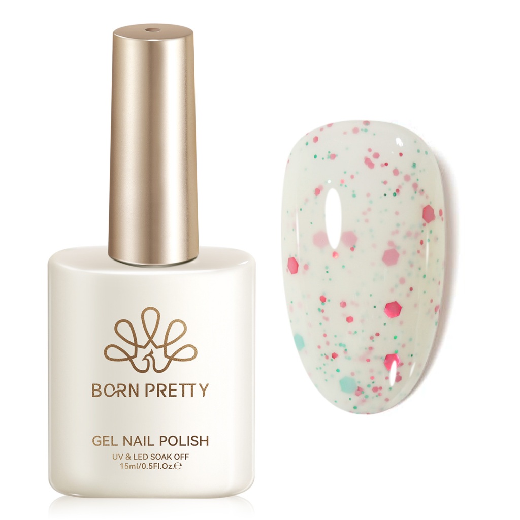 BORN PRETTY 15ml Jelly Holiday Star เจลโปแลนด์ Jingle Bell พวงหรีดคริสต์มาสออกแบบ Soak Off UV เล็บอุปกรณ์ศิลปะเคลือบเงา ราคา ถูกที่สุด ดีลบีเคเค แกลเลอรีภาพที่ 8
