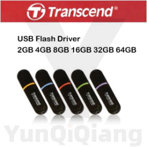 Transcend V30 USB 2.0 Pendrive แฟลชไดรฟ์ USB กันน้ํา 2GB 4GB 8GB 16GB 32GB 64GB 128GB แฟลชไดรฟ์ความเร็วสูง Plug and Play