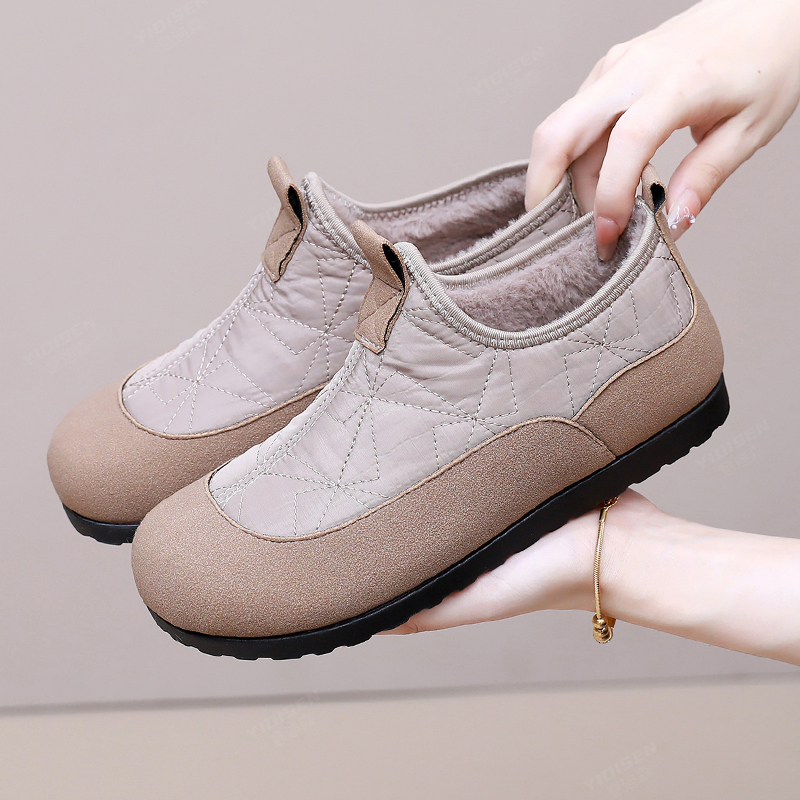 YIDISEN รองเท้าซับในแบบขนแกะสำหรับฤดูหนาว ออกแบบมาเพื่ออบอุ่นและสวมใส่ง่าย พร้อมเทคโนโลยีต้านการเลื่อนลื่น