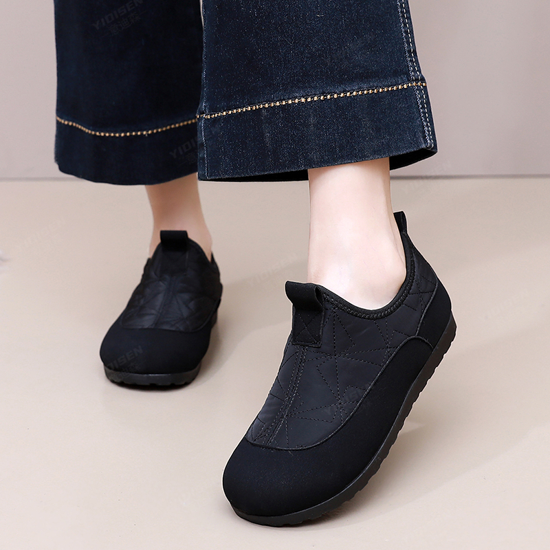 YIDISEN รองเท้าซับในแบบขนแกะสำหรับฤดูหนาว ออกแบบมาเพื่ออบอุ่นและสวมใส่ง่าย พร้อมเทคโนโลยีต้านการเลื่อนลื่น - รูปที่ 5