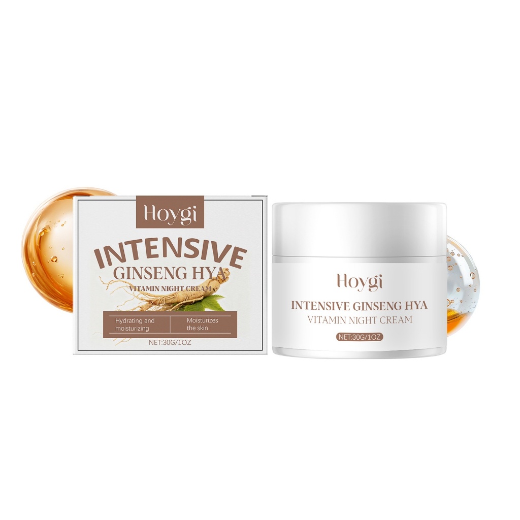 Hoygi Triple Age Repair Night Face Moisturizer - พร้อมเทคโนโลยี Hexinol & วิตามินซี, ครีมต่อต้านริ้ว