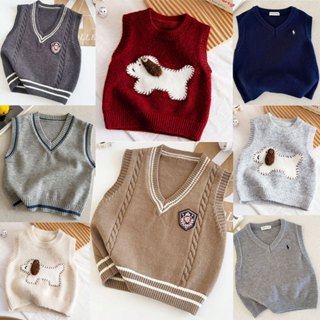 เสื้อกั้กเด็ก เสื้อกั๊ก ผ้าฝ้าย น่ารัก กันหนาว กันหนาวเด็กโต…