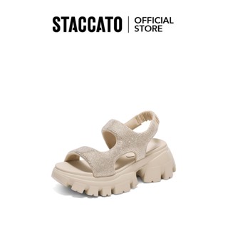 Staccato Zapp ผู้หญิงแพลตฟอร์ม Wedges รองเท้าแตะ Slingback ข…