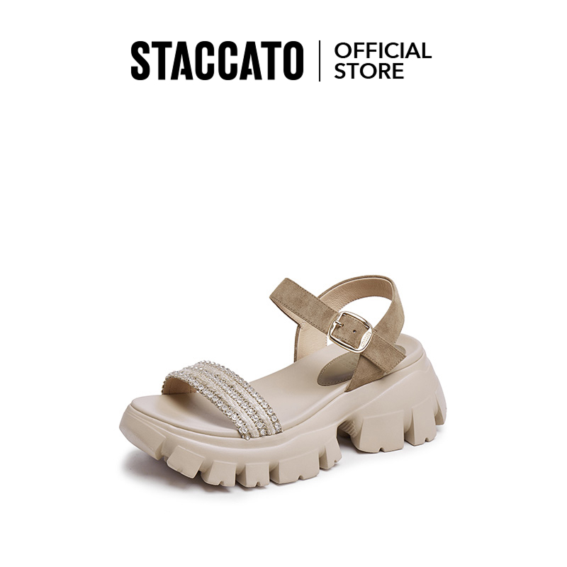 <Neon> Staccato Women's Platform Wedges Sandals รองเท้าแตะผู้หญิง รองเท้าส้นตึก EBK16 EBK73