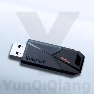 Kingston Push Pull Pendrive กันน้ําโลหะ USB 3.2 แฟลชไดรฟ์ Thumb Drive 16GB 32GB 64GB 128GB แฟลชไดรฟ์ความเร็วสูง Plug and Play