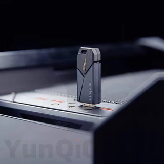 Kingston Push Pull Pendrive กันน้ําโลหะ USB 3.2 แฟลชไดรฟ์ Thumb Drive 16GB 32GB 64GB 128GB แฟลชไดรฟ์ความเร็วสูง Plug and Play